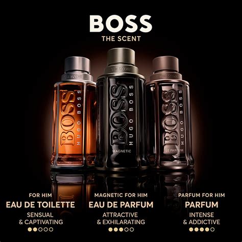 hugo boss the scent versions